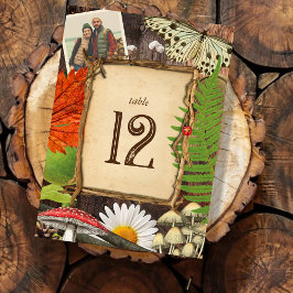 Charming Rustic Woodland Natature Inspired Photo Bordsnummer