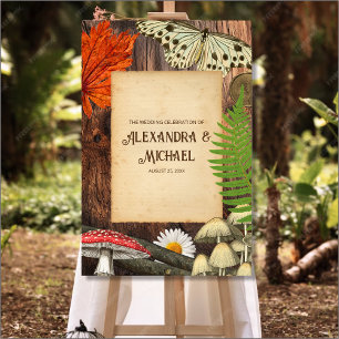 Charming Rustic Woodland Natature Inspired Poster