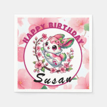 Charming Sakura Blommar för födelsedagsfirande