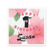 Charming Sakura Blommars Napkins