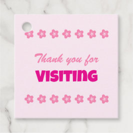 Charming Sakura Bunny Gåvor Etiketter