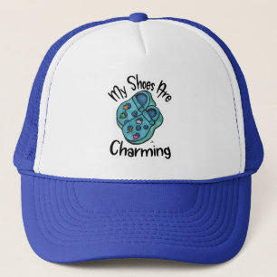 Charming Shoms Collecsible Tecknad Roligt Slogan Keps
