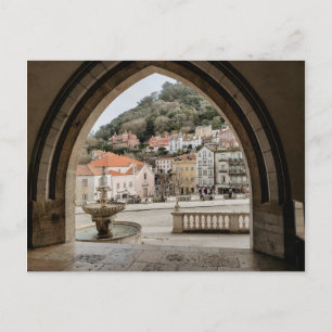 Charming Sintra Portugal European City Travel Vykort