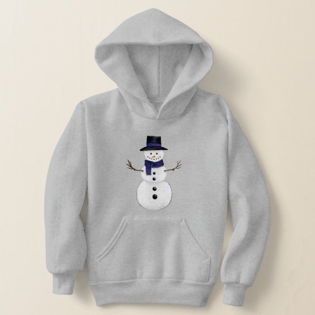 Charming Snowman Kids Family Set  T Shirt (Laydown)