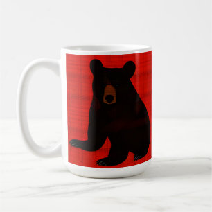 Charming Story Bok Black Bear Unge Kaffemugg