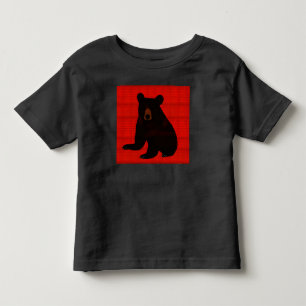 Charming Story Bok Black Bear Unge T Shirt