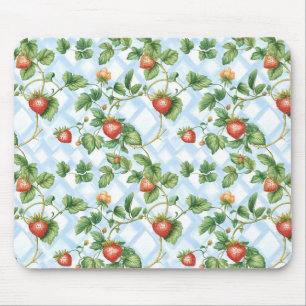 Charming Strawberry & Löv Mönster - Vintage Musmatta
