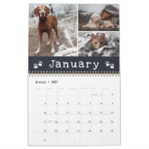 Charming Tass avtryck Navy Monts Pet Photo Collage