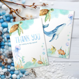 Charming under Sea Ocean Friends Tack Kort