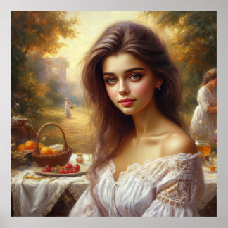 Charming Victorian Dam Poster