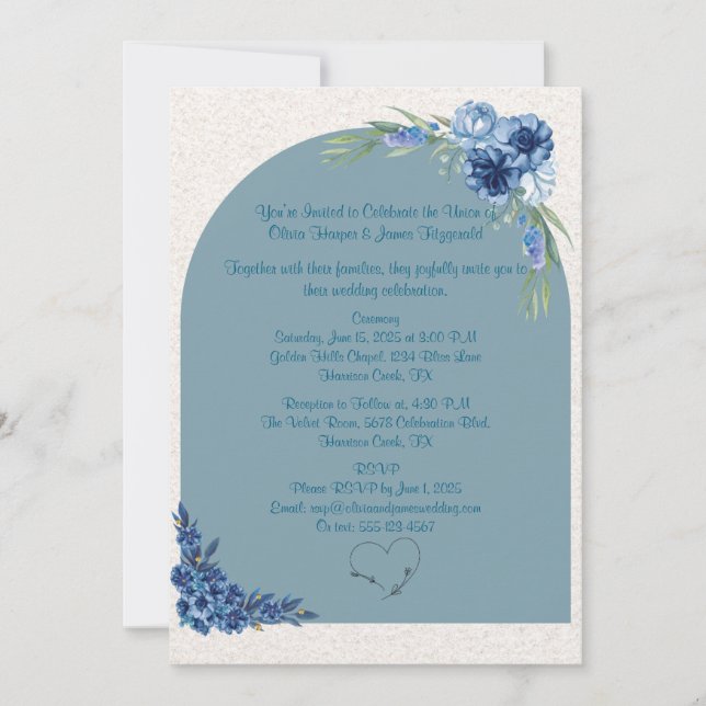 Charming Wedding-inbjudan Inbjudningar (Framsida)