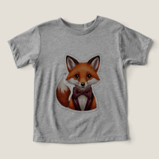 Charming Whimsical Fox Sticker - Woodland Elegance T Shirt