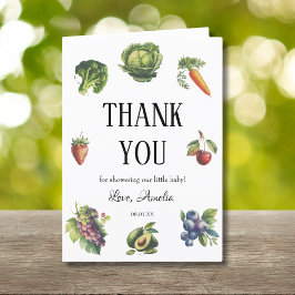 Charming White Garden Baby Shower Tack Kort