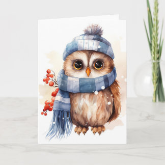 Charming Winter Uggla Stollig Kort
