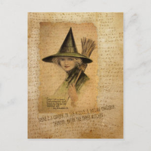 Charming Witch Vykort