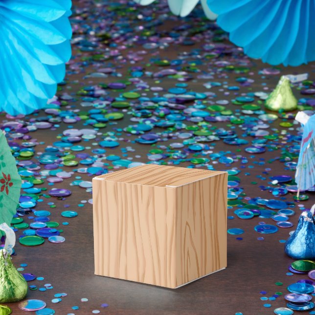 Charming Wood Mönster Firande Classic Presentaskar (Part)