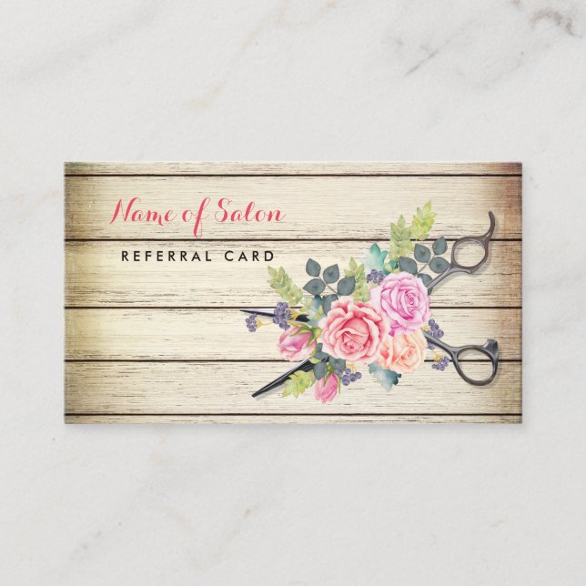 Charming Wood Sissors och Ro Friend Referral (Framsida)