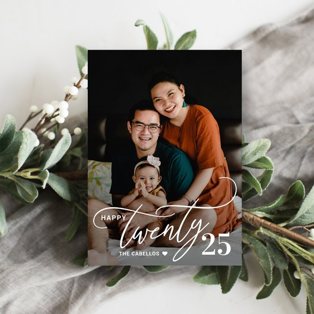 Charmisk tjugo lyckligt nytt år vykort (Skapare uppladdad)