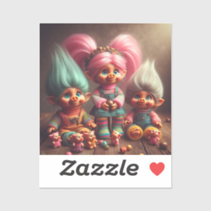 CharmTrolls: Mobila assistenter för Snyggt Klistermärken