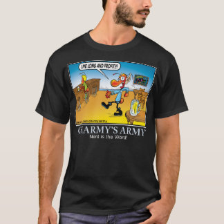 Charmys armé - nerden är ord tee shirt