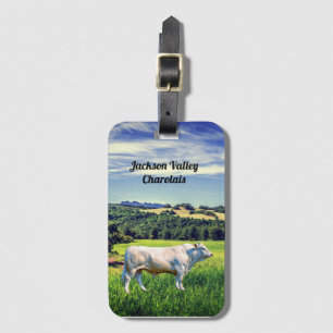 Charolais Bull     Bagagebricka