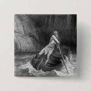 Charon ferrymanen av helvete knapp