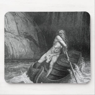 Charon ferrymanen av helvete musmatta