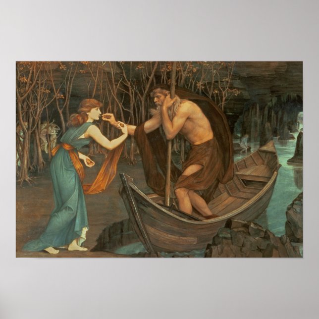 Charon och Psyche Poster (Framsidan)