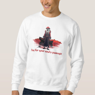 Charon the Underworld Boatman Lång Ärmad Tröja