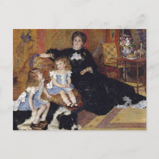 Charpentier från Renoir Impressionist Painting Vykort (Framsida)