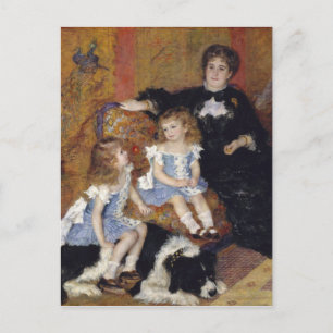 Charpentier från Renoir Impressionist Painting Vykort