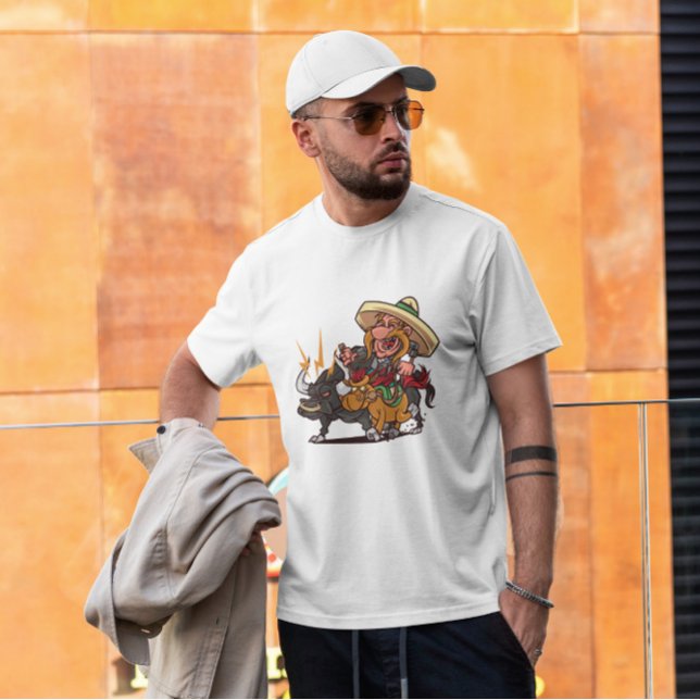 Charro Bull T Shirt (Skapare uppladdad)