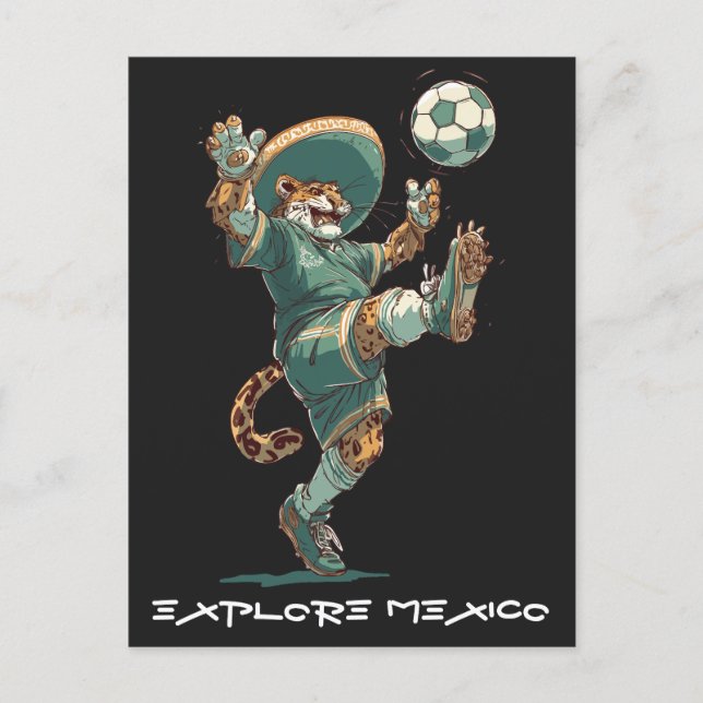 Charro Jaguar Striker Vykort (Framsida)