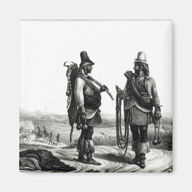 Charrua Indians Magnet (Framsidan)
