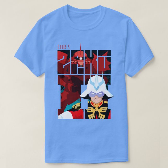 Chars Zaku II T Shirt (Design framsida)