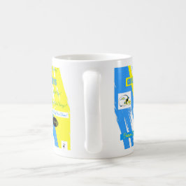 Charterlagets utformning av kaffe mugg