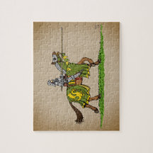 Charting Medieval Knight Jigszle Puzzle