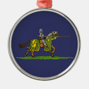 Charting Medieval Knight Julgransprydnad Metall