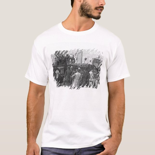 Chartistdemonstrationen på Kennington T Shirt (Framsida)