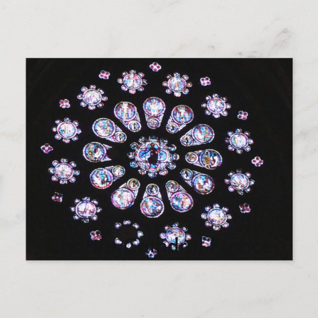 Chartre Cathdral Frankrike Vykort (Framsida)