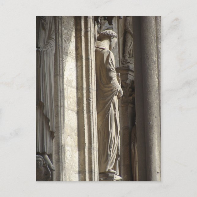 Chartres Cathedral Vykort (Framsida)