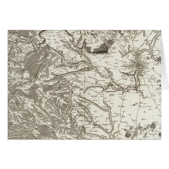 Chartres Hälsningskort (Framsidan Horizontal)