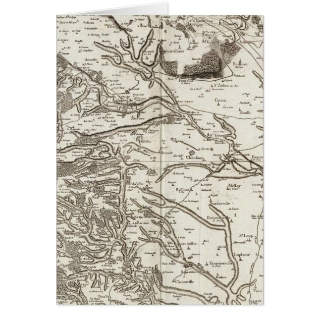 Chartres Hälsningskort (Framsidan)