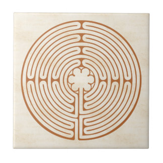 Chartres Labyrinth Kakelplatta