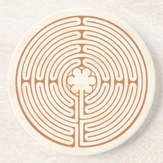 Chartres Labyrinth Underlägg (Framsidan)