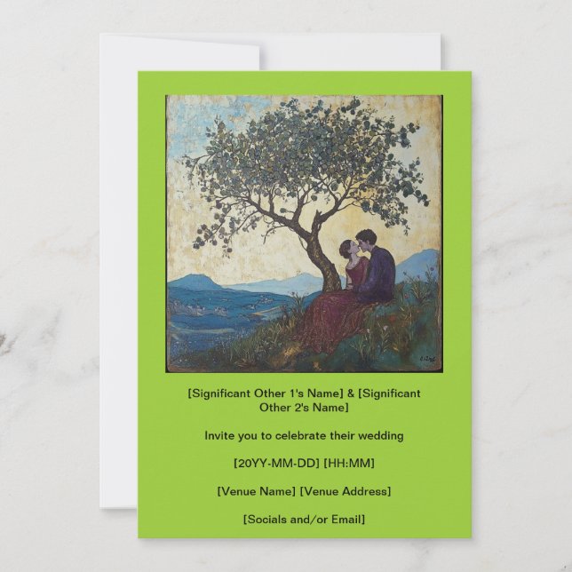 Chartreuse A Canopy of Commurement Investigation Inbjudningar (Framsida)