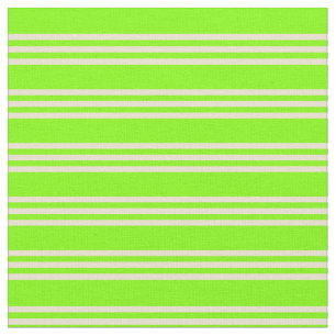Chartreuse & Beige Linjer/Rand Mönster Tyg