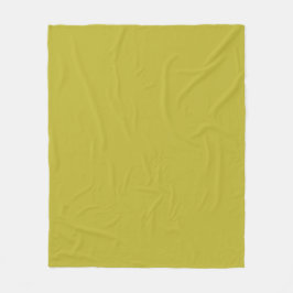Chartreuse Färg Gulgrön Minimalistisk Design Fleecefilt