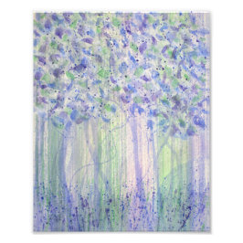 Chartreuse Figs Watercolor Fototryck