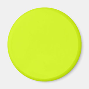 Chartreuse-Gult (färg i fast form) Magnet
